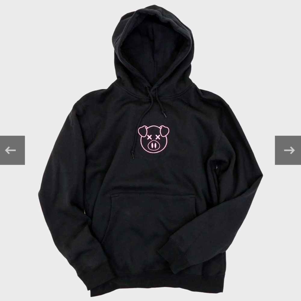 Shane Dawson pink pig hoodie